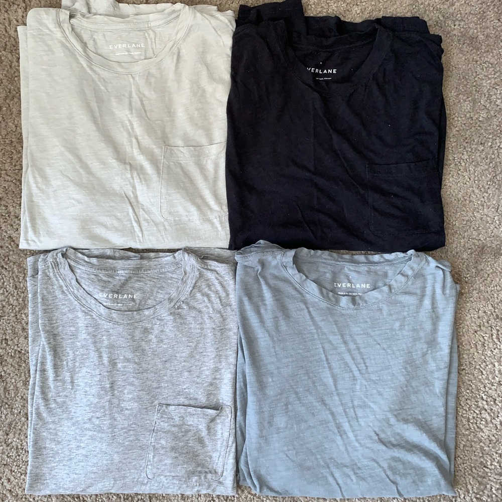 Lot of 4 Everlane T-shirts